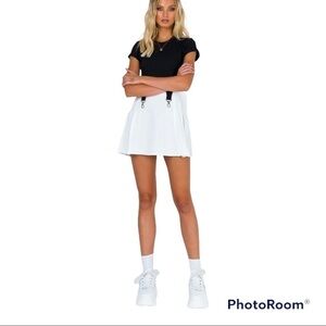 𝅺polly princess ROSELLA MINI SKIRT white